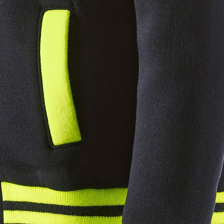Tričká, pulóvre a košele: Mikina s kapucňou e.s.motion 2020, detská + čierna/výstražná žltá/výstražná oranžová 2