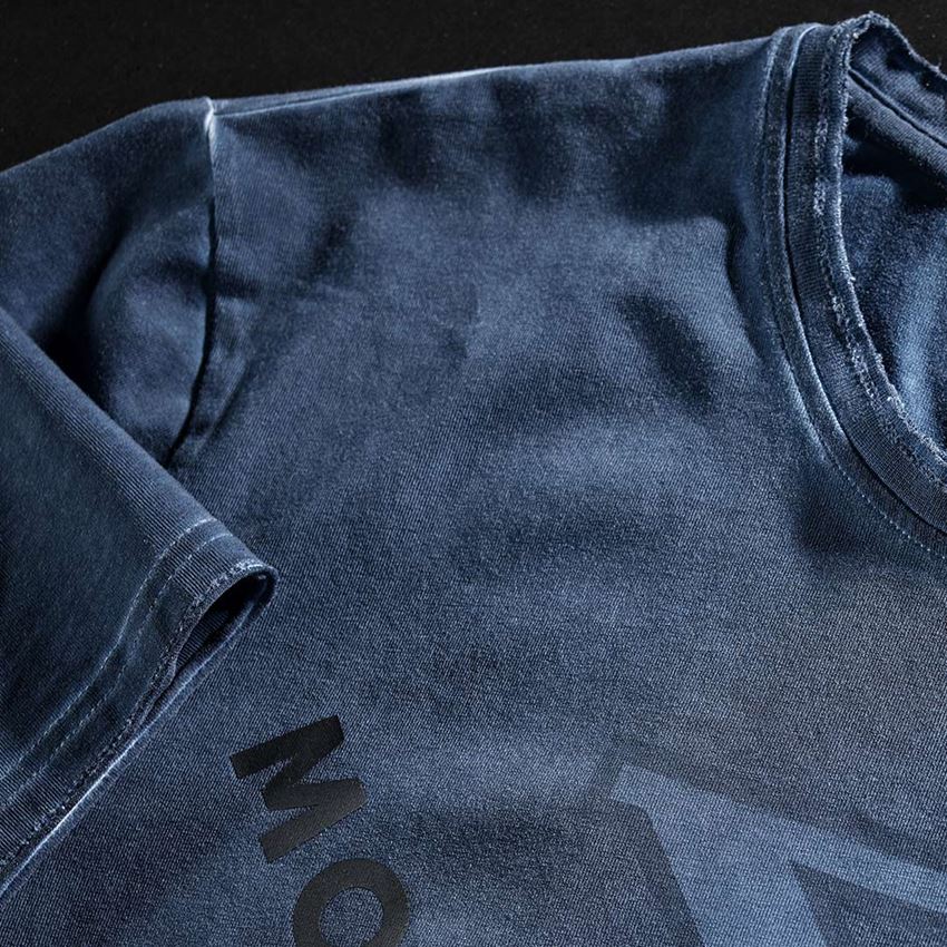 Tričká, pulóvre a košele: Tričko e.s.motion ten + bridlicová modrá vintage 2