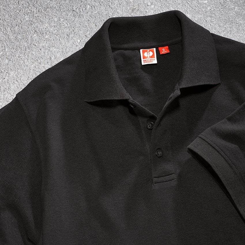 Tričká, pulóvre a košele: Polo tričko Piqué e.s.industry + čierna 2