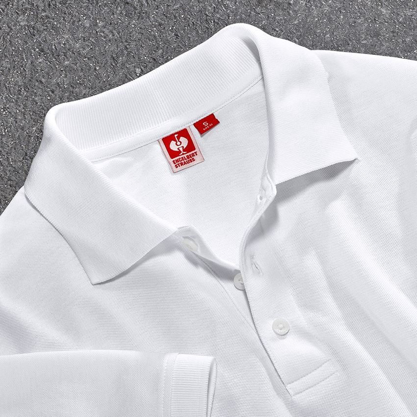 Tričká, pulóvre a košele: Polo tričko Piqué e.s.industry + biela 2