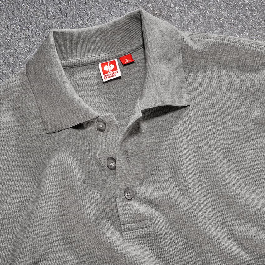 Tričká, pulóvre a košele: Polo tričko Piqué e.s.industry + sivá melanž 2