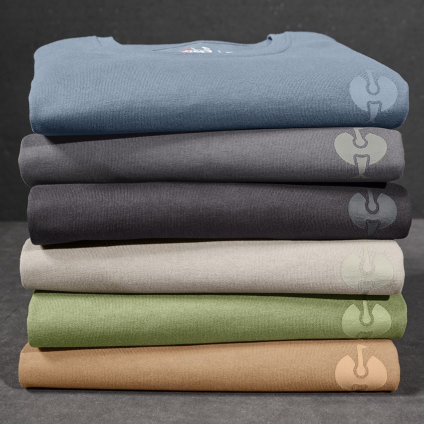 Tričká, pulóvre a košele: Tričko heavy e.s.iconic + karbónová sivá 8