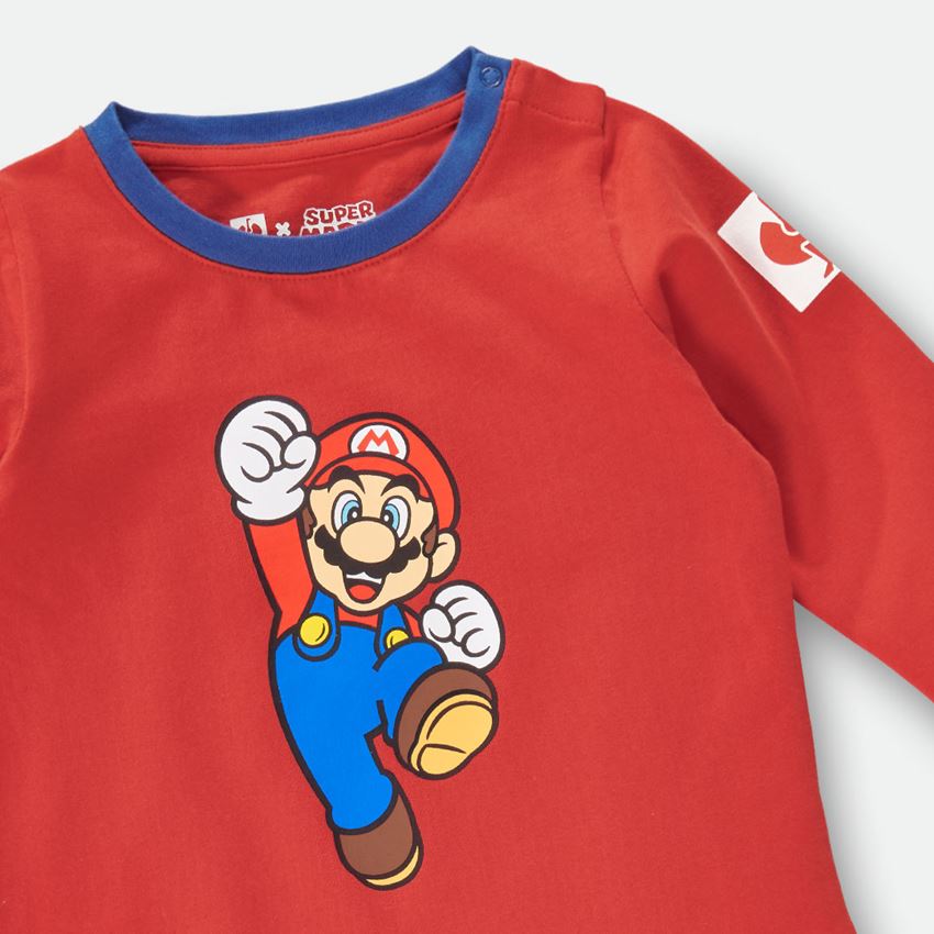 Doplnky: Super Mario detský overal + červená strauss 2