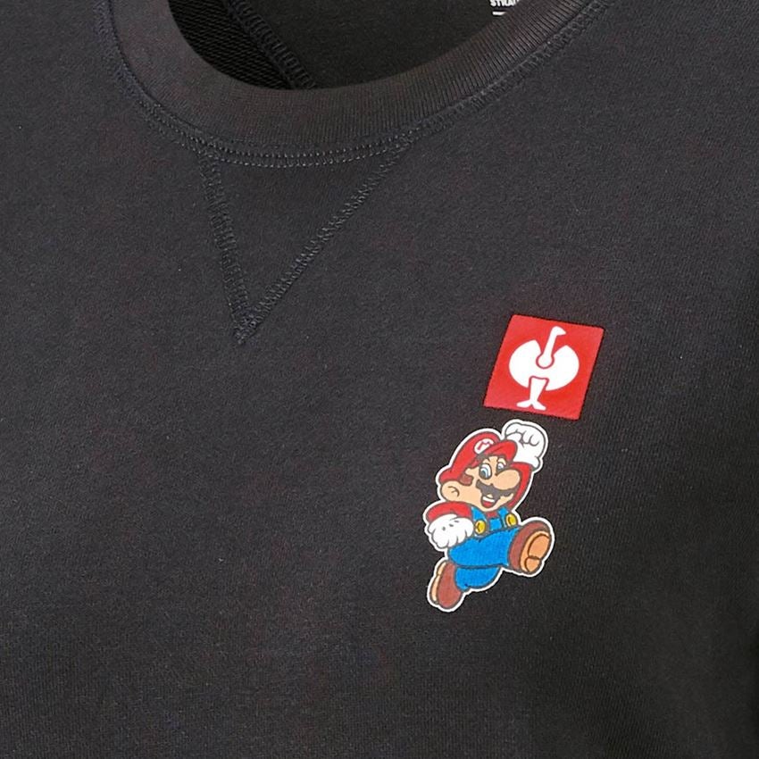 Tričká, pulóvre a košele: Super Mario mikina, dámska + čierna 2