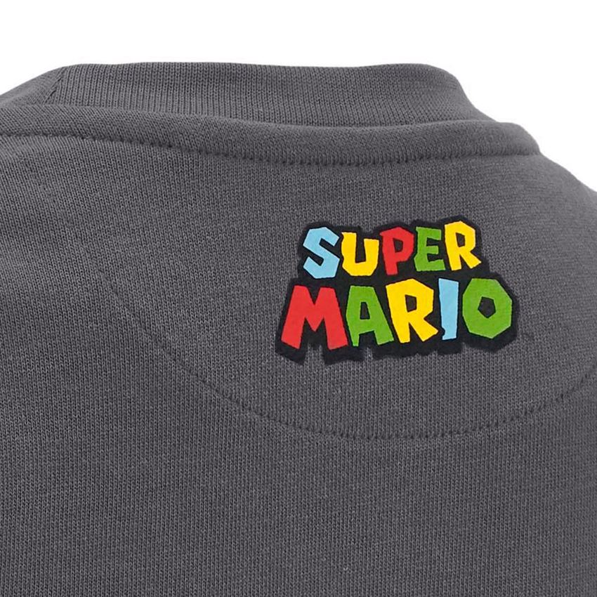 Tričká, pulóvre a košele: Super Mario mikina, detská + antracitová 2