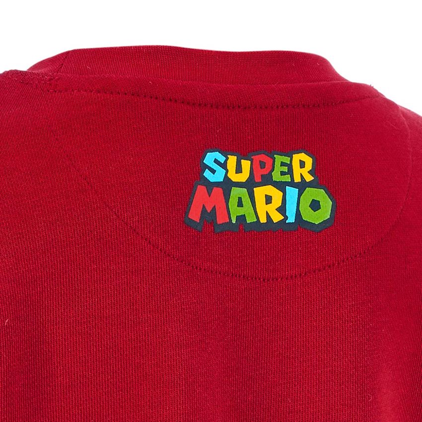 Tričká, pulóvre a košele: Super Mario mikina, detská + ohnivá červená 2