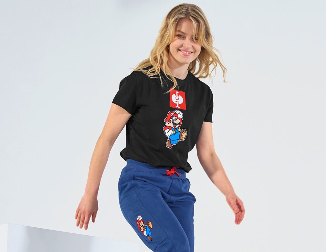 Tričká, pulóvre a košele: Super Mario Tričko, dámske + čierna