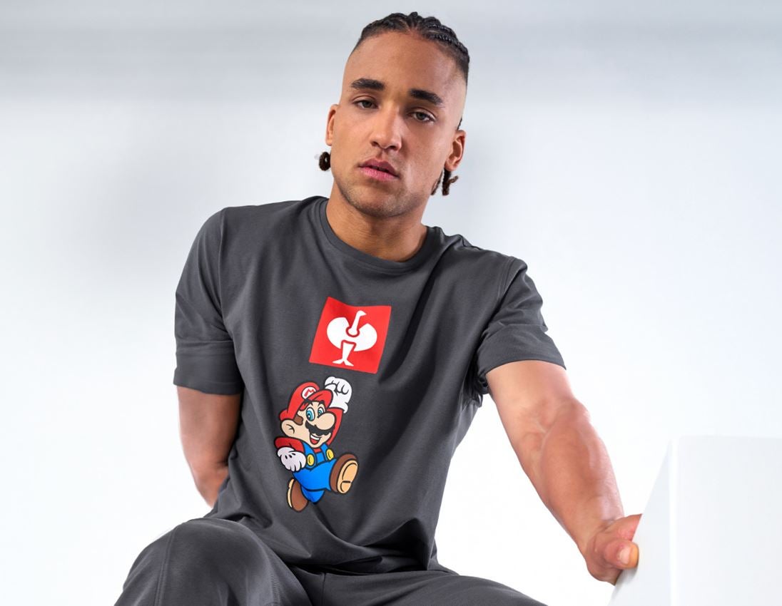 Spolupráce: Super Mario tričko, pánske + antracitová