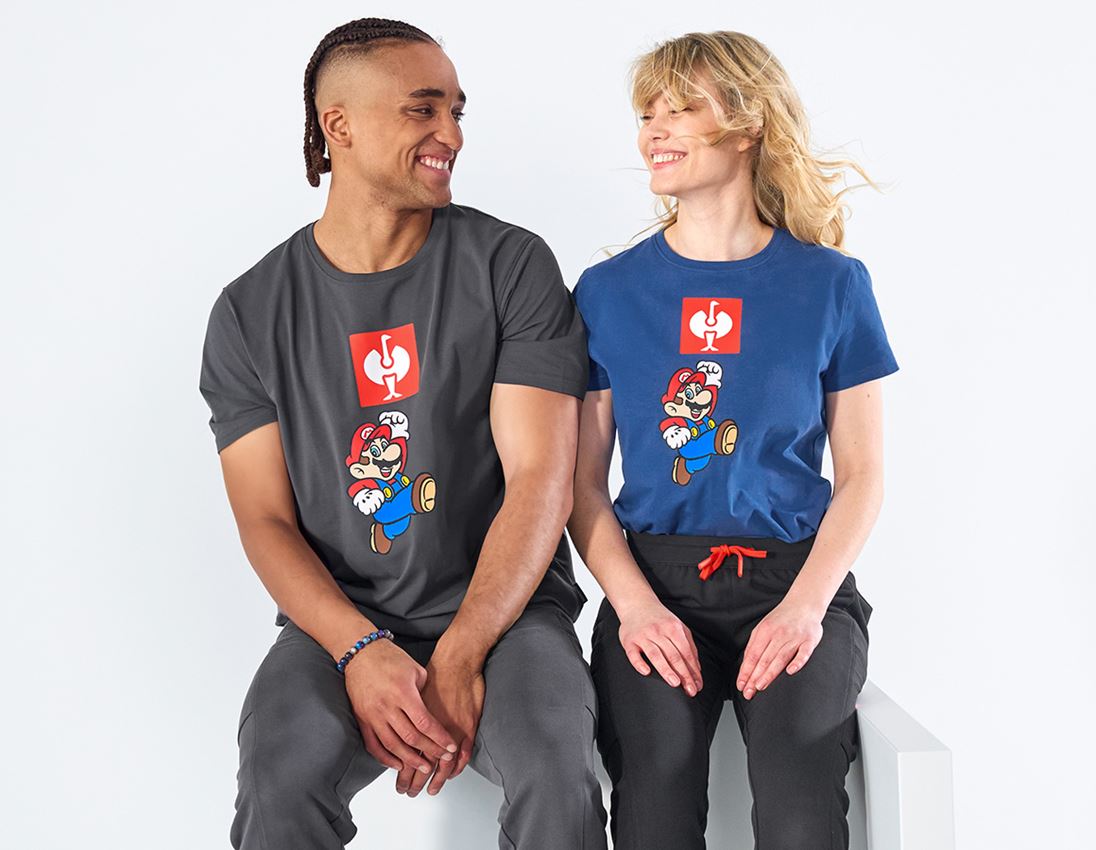 Tričká, pulóvre a košele: Super Mario tričko, pánske + antracitová 1