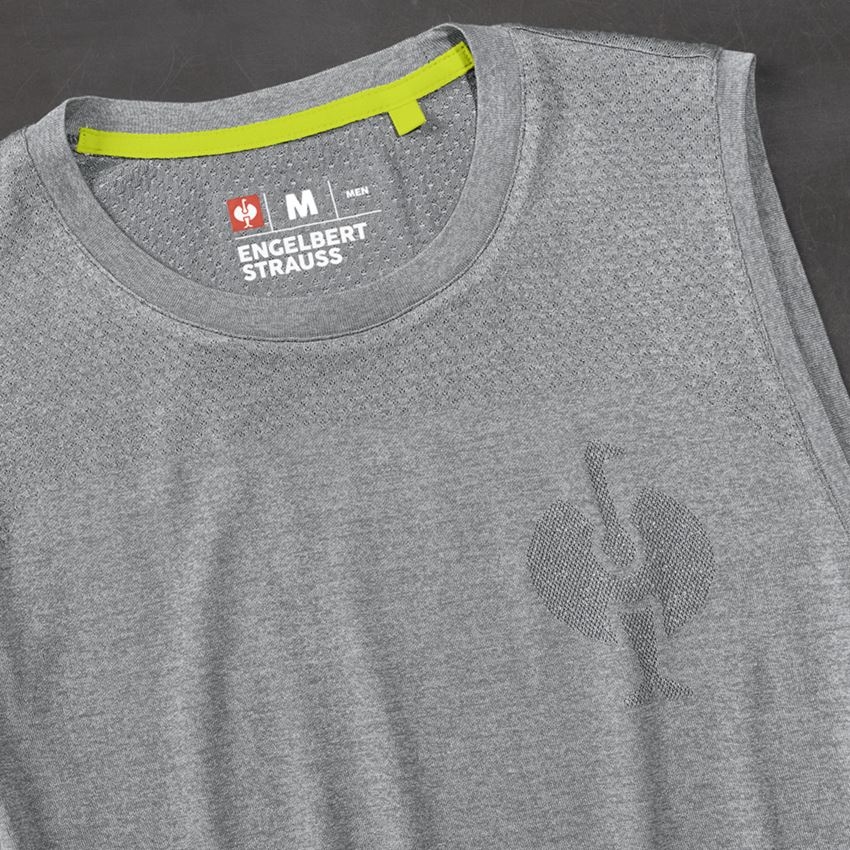 Tričká, pulóvre a košele: Atletické tričko seamless e.s.trail + čadičovo sivá melanž 2