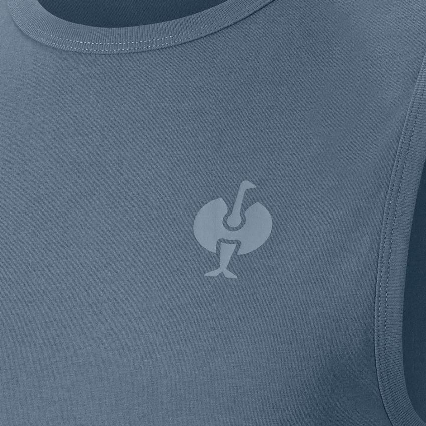 Odevy: Atletické tričko e.s.iconic + oxidová modrá 2