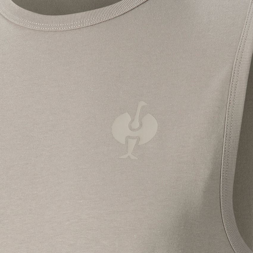 Odevy: Atletické tričko e.s.iconic + delfínovo sivá 2