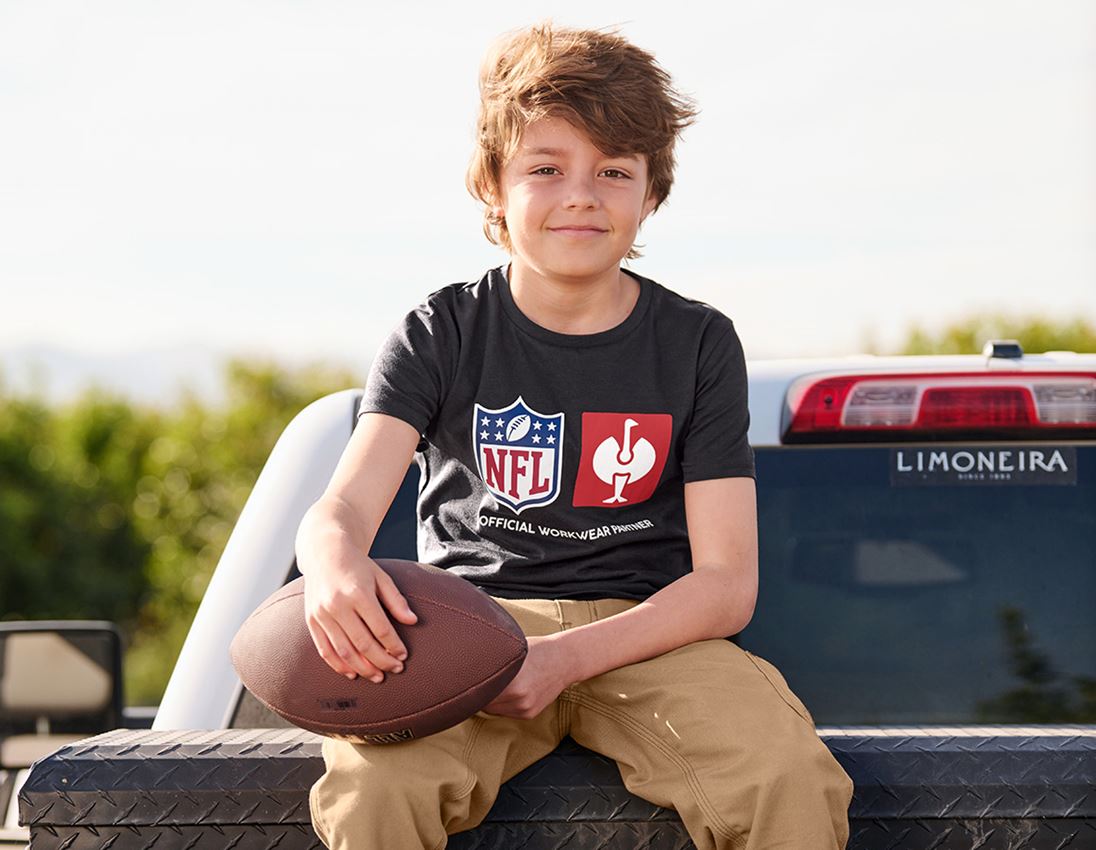 Spolupráce: NFL T-Shirt cotton, kids + čierna 3