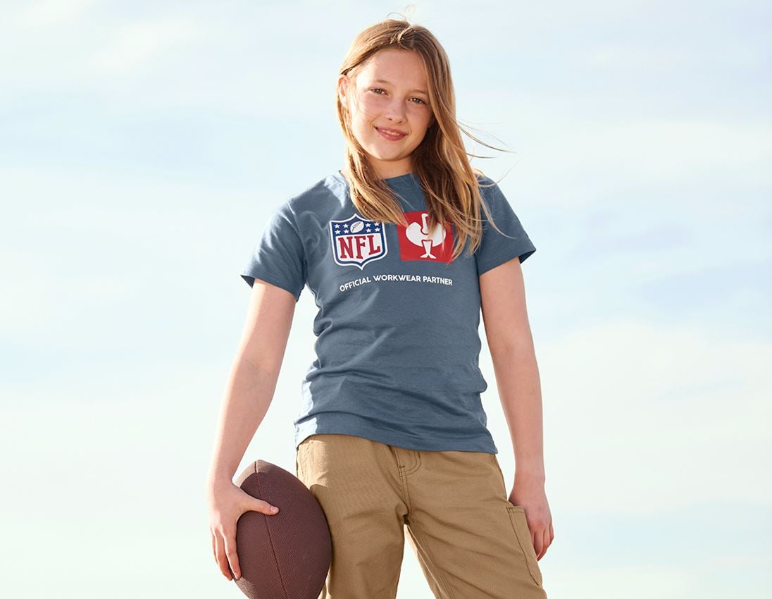 Spolupráce: NFL T-Shirt cotton, kids + oxidová modrá