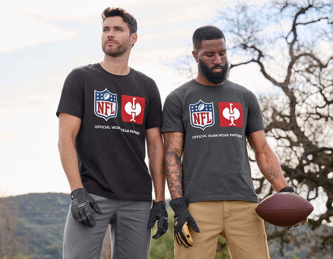 Odevy: NFL T-Shirt cotton + karbónová sivá 3