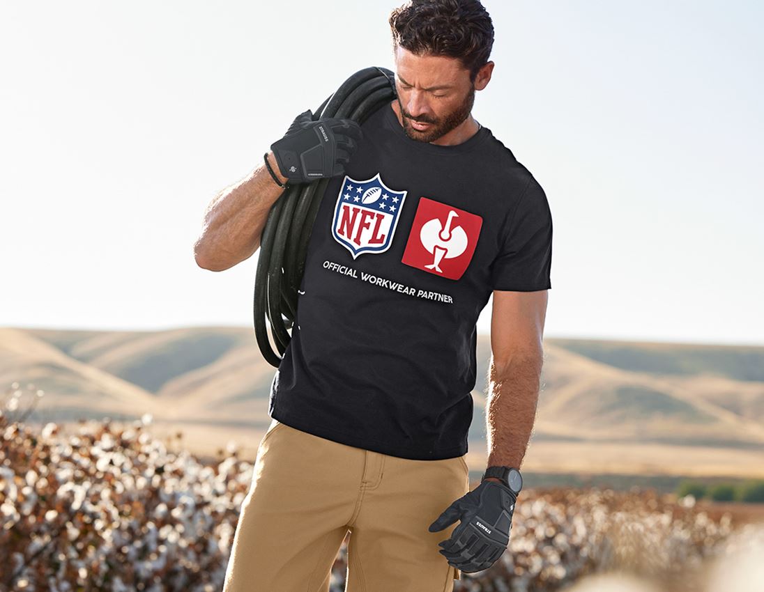 Tričká, pulóvre a košele: NFL T-Shirt cotton + čierna