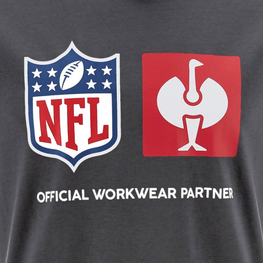 Odevy: NFL T-Shirt cotton + karbónová sivá 2