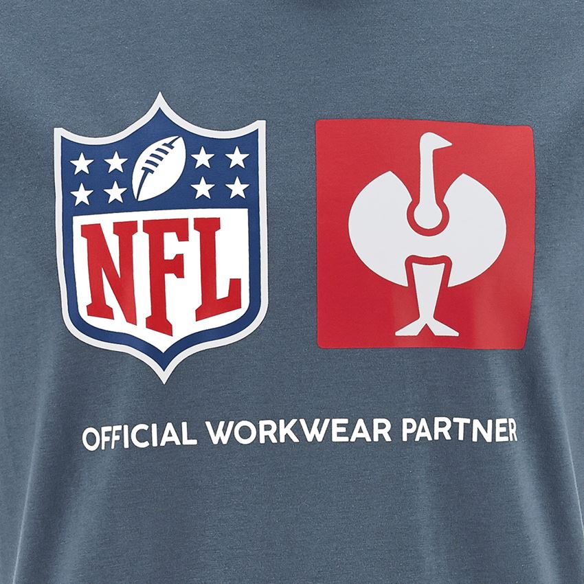 Spolupráce: NFL T-Shirt cotton + oxidová modrá 2