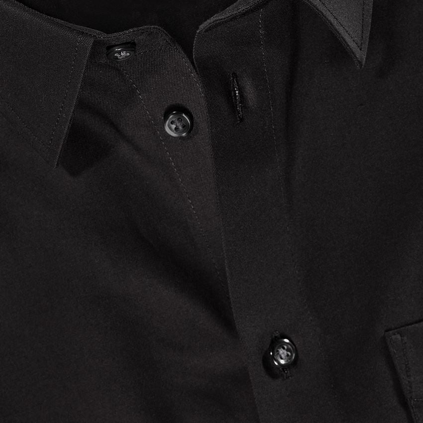 Tričká, pulóvre a košele: Obchodná košeľa e.s. cotton stretch, comfort fit + čierna 3