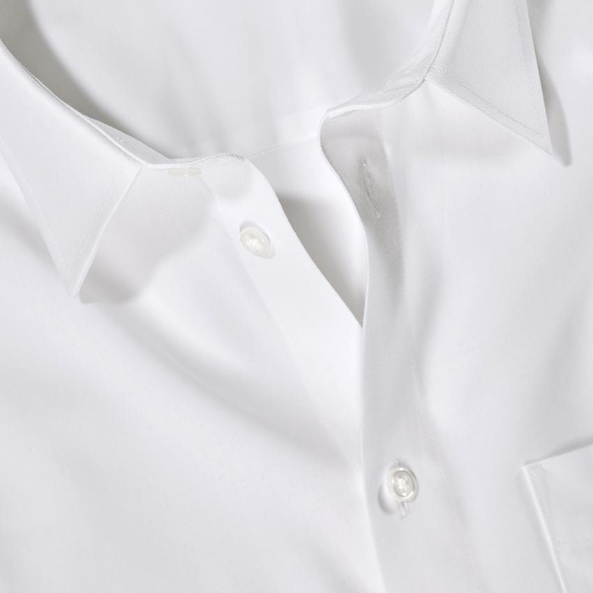Témy: Obchodná košeľa e.s. cotton stretch, comfort fit + biela 3