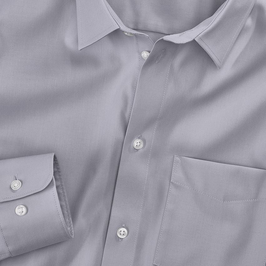 Témy: Obchodná košeľa e.s. cotton stretch, comfort fit + hmlová sivá 4