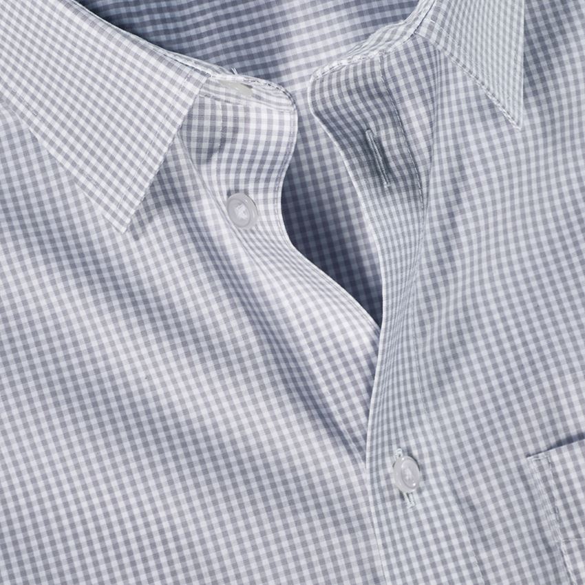 Témy: Obchodná košeľa e.s. cotton stretch, comfort fit + hmlová sivá károvaná 3