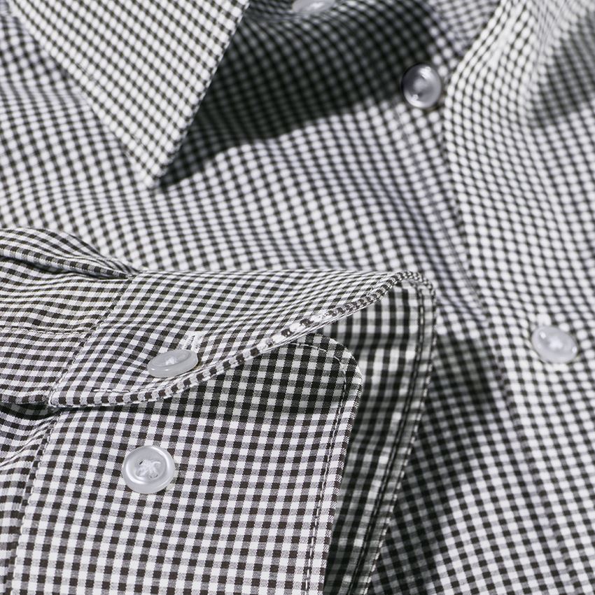 Tričká, pulóvre a košele: Obchodná košeľa e.s. cotton stretch, slim fit + čierna károvaná 4