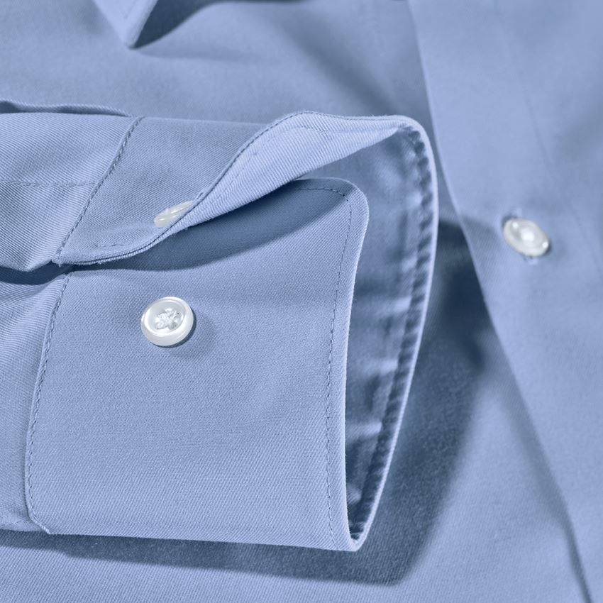 Tričká, pulóvre a košele: Obchodná košeľa e.s. cotton stretch, slim fit + mrazivá modrá 3