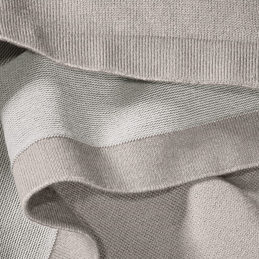 Tričká, pulóvre a košele: Úpletový sveter e.s.iconic + delfínovo sivá 2