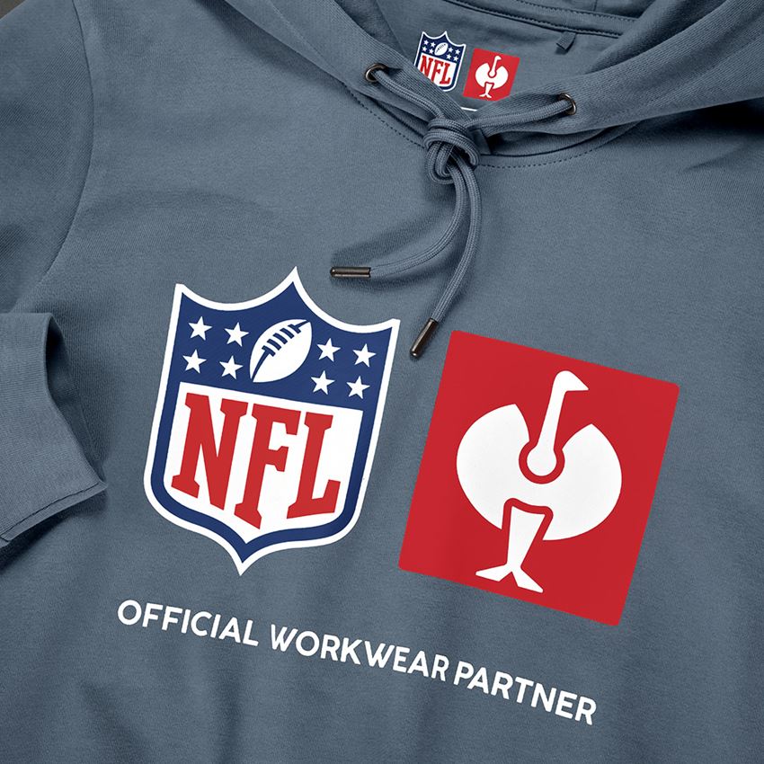 Spolupráce: NFL Hoodie cotton, ladies + oxidová modrá 2