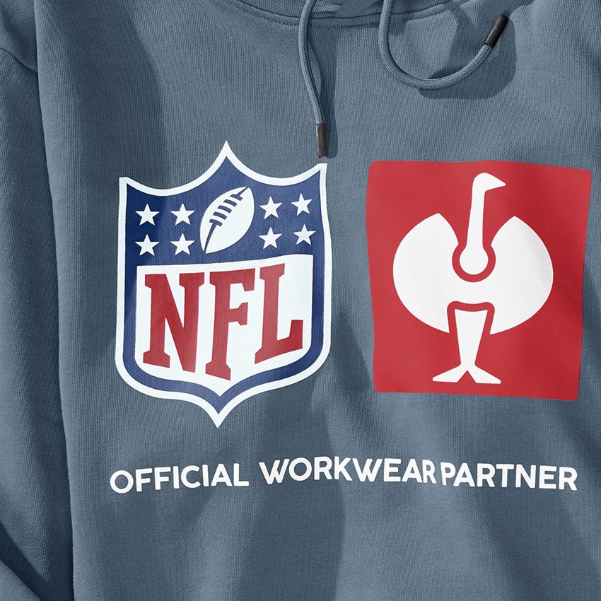 Spolupráce: NFL Hoodie cotton + oxidová modrá 2