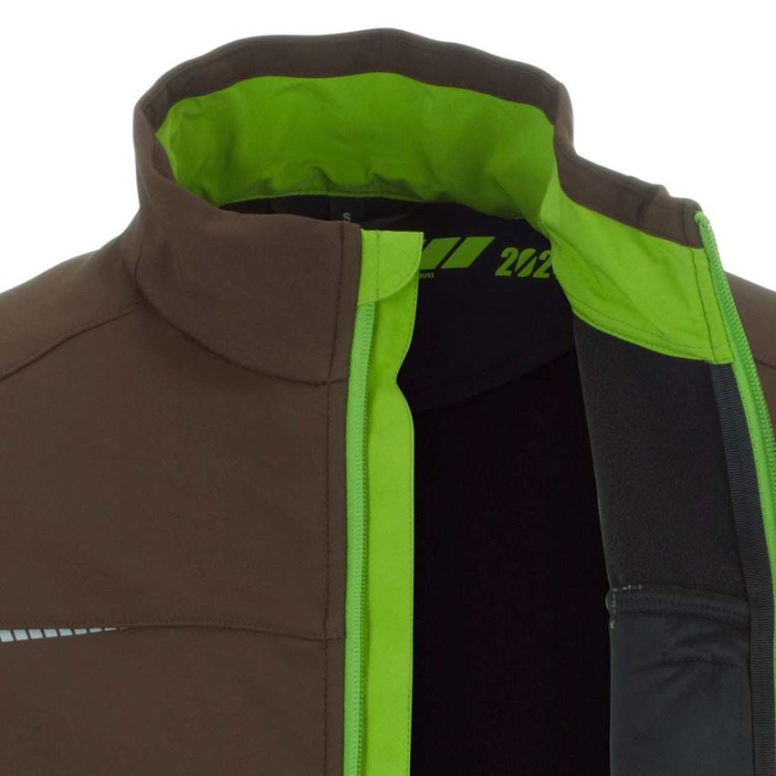 Inštalatér: Softshellová bunda e.s.motion 2020 + gaštanová/morská zelená 2