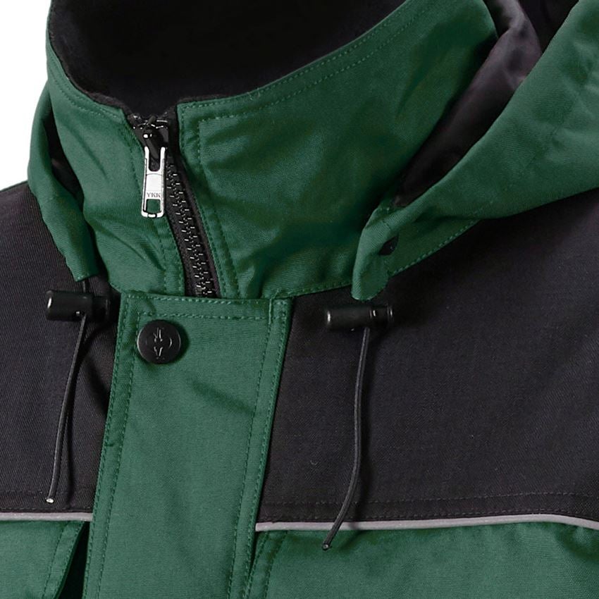 Pracovné bundy: Pilotná bunda e.s.image + zelená/čierna 2