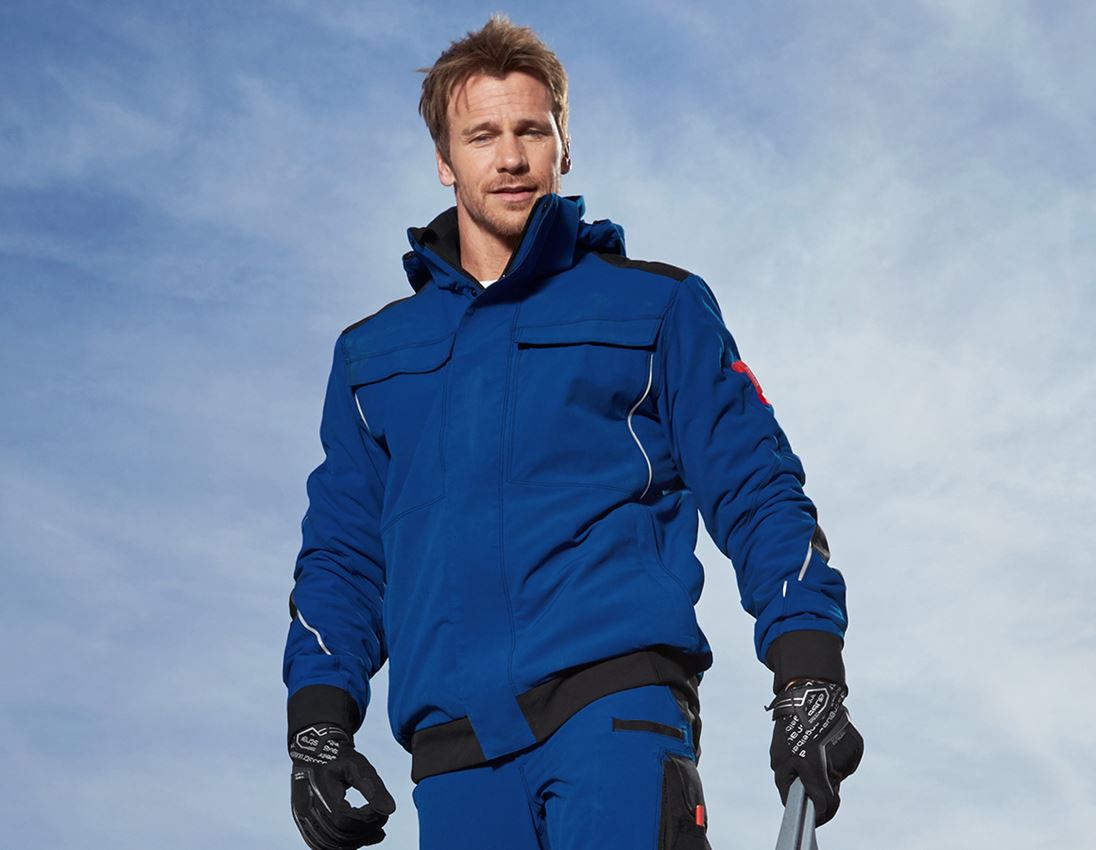 Studená: Zimná funkčná bunda e.s.dynashield + nevadzovo modrá/čierna 1