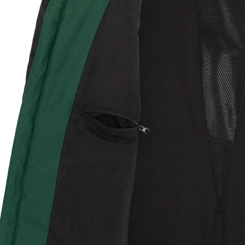 Témy: Zimná softshellová bunda e.s.vision + zelená/čierna 2