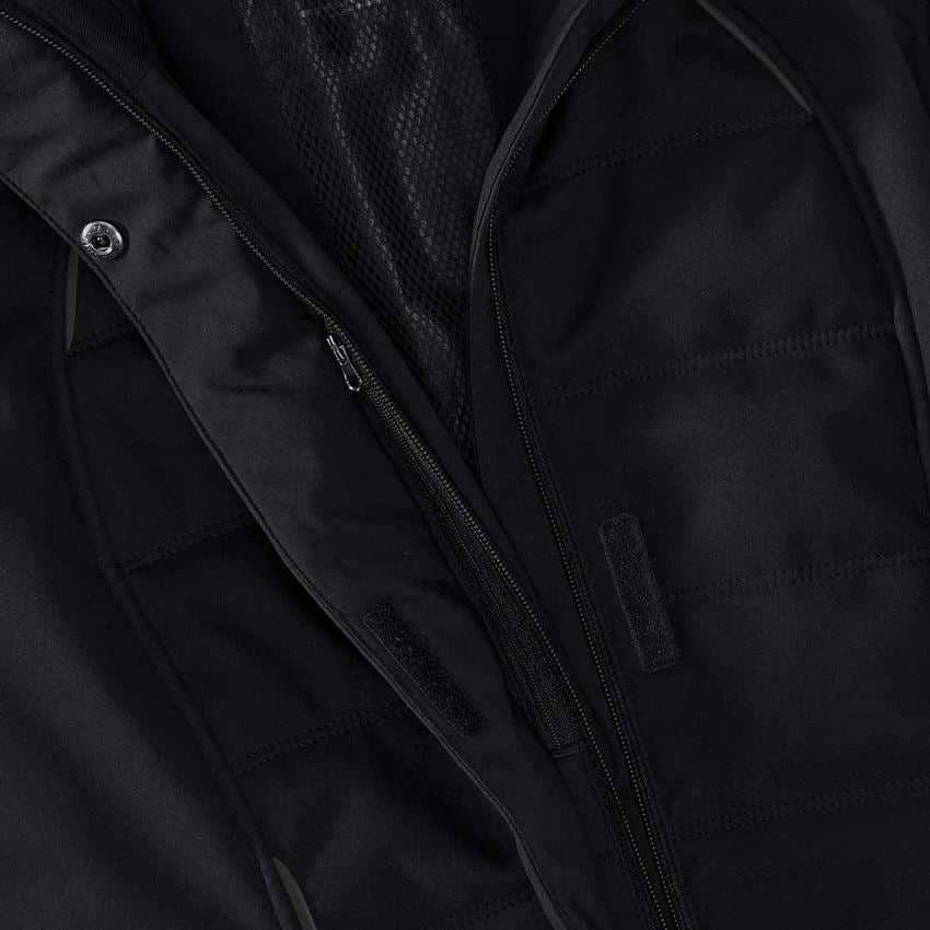 Studená: Zimná softshellová bunda e.s.vision, dámska + čierna 2