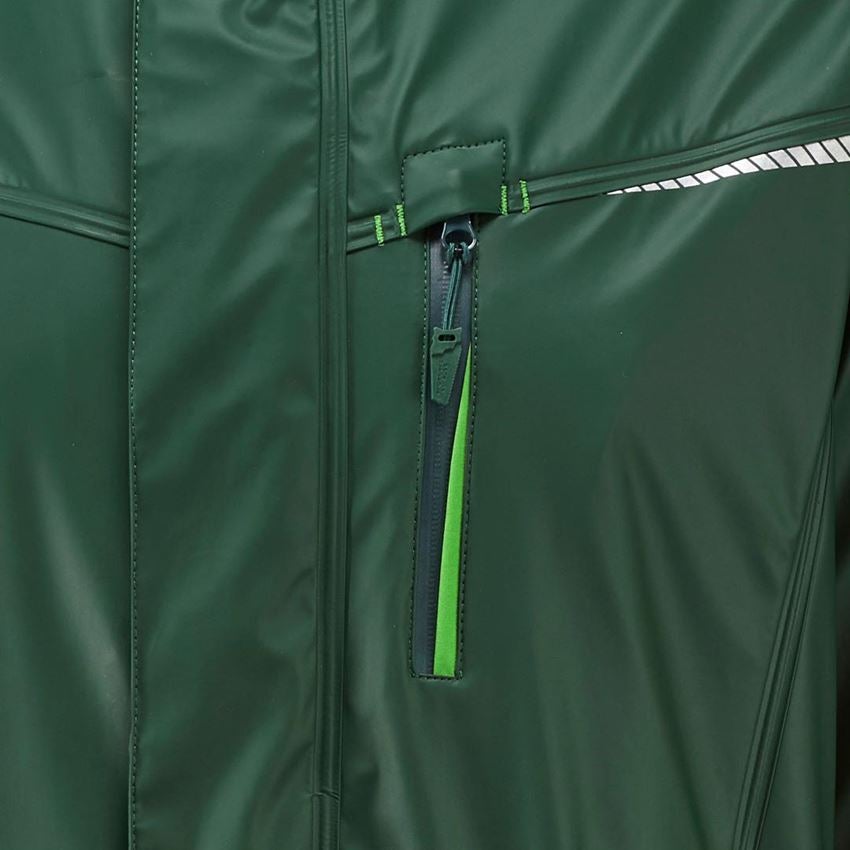 Pracovné bundy: Nepremokavá bunda e.s.motion 2020 superflex + zelená/morská zelená 2