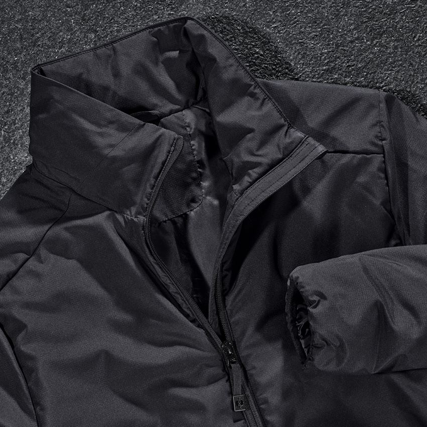 Pracovné bundy: Polstrovaná bunda e.s. CI + čierna 2