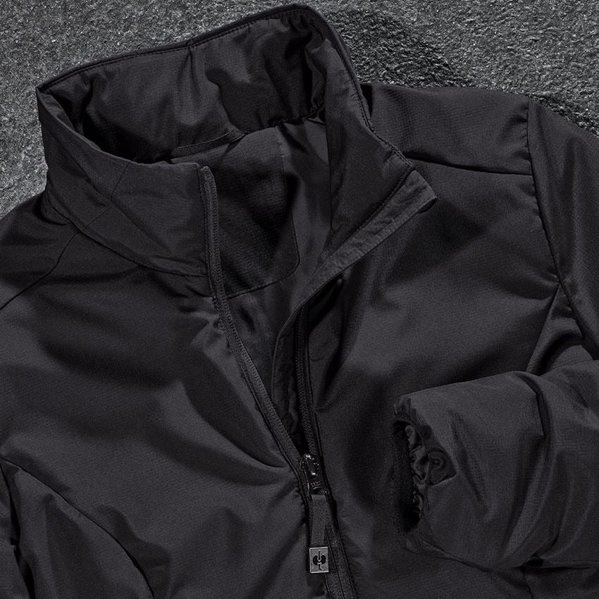 Pracovné bundy: Polstrovaná bunda e.s. CI, dámska + čierna 2