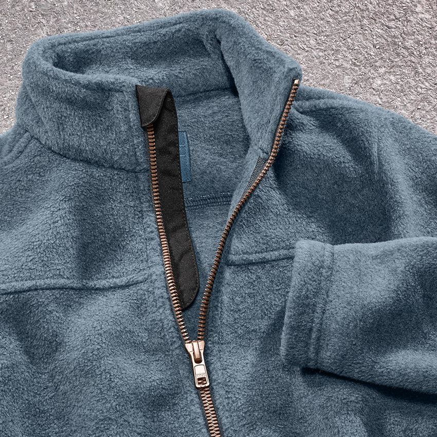 Bundy: Flísová bunda e.s.vintage, detská + arktická modrá melanž 2
