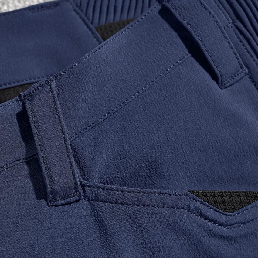 Pracovné nohavice: Cargo nohavice e.s.vision stretch, dámske + tmavomodrá 2