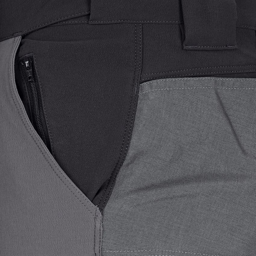 Pracovné nohavice: Zimné funkčné cargo nohavice e.s.dynashield + cementová/grafitová 2