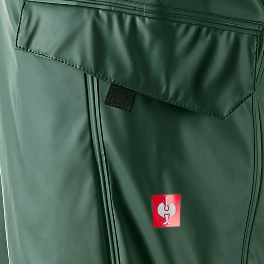 Pracovné nohavice: Nohavice do dažďa e.s.motion 2020 superflex + zelená/morská zelená 2