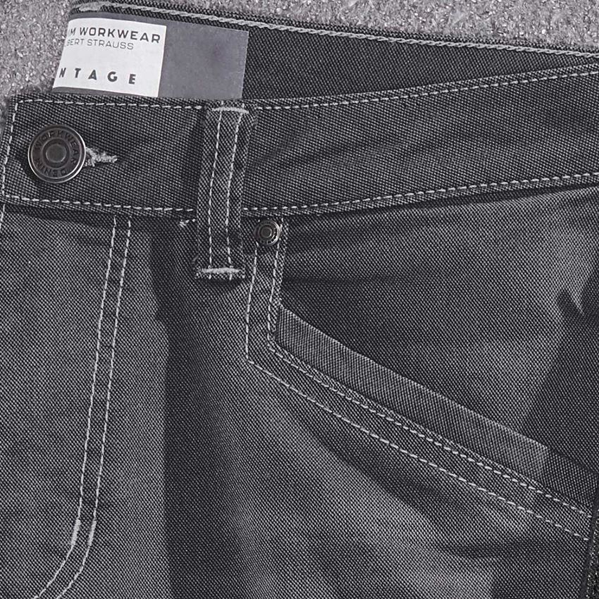 Pracovné nohavice: 5-vreckové nohavice e.s.vintage + cínová 2