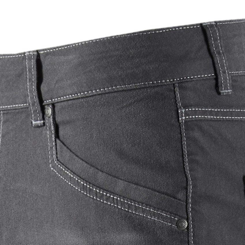 Pracovné nohavice: 5-vreckové šortky e.s.vintage + cínová 2