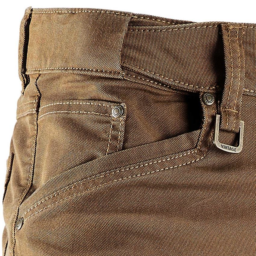 Pracovné nohavice: Šortky cargo e.s.vintage + sépiová 2