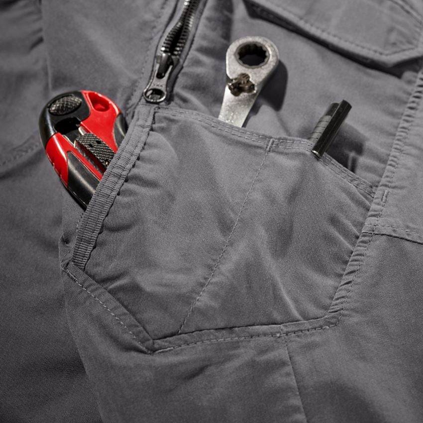 Pracovné nohavice: Cargo nohavice e.s. ventura vintage, dámske + čadičovo sivá 2
