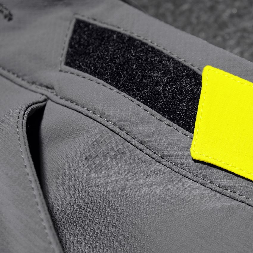 Odevy: Funkčné nohavice e.s.trail, dámske + čadičovo sivá/acidová žltá 2