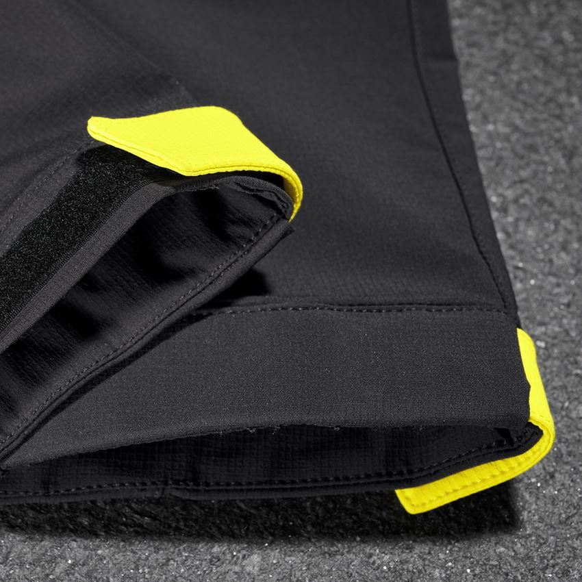 Pracovné nohavice: Funkčné nohavice e.s.trail, dámske + čierna/acidová žltá 2