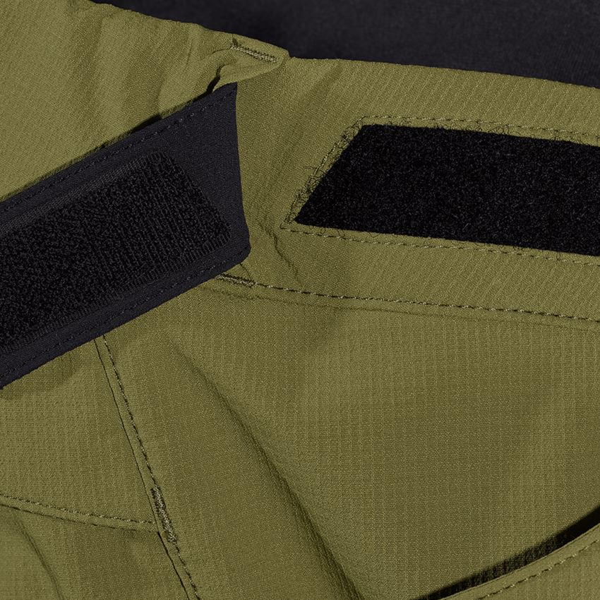 Pracovné nohavice: Funkčné nohavice e.s.trail, dámske + borievkovo zelená/limetkovo zelená 2